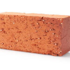 Ladrillo rojo de barro cocido